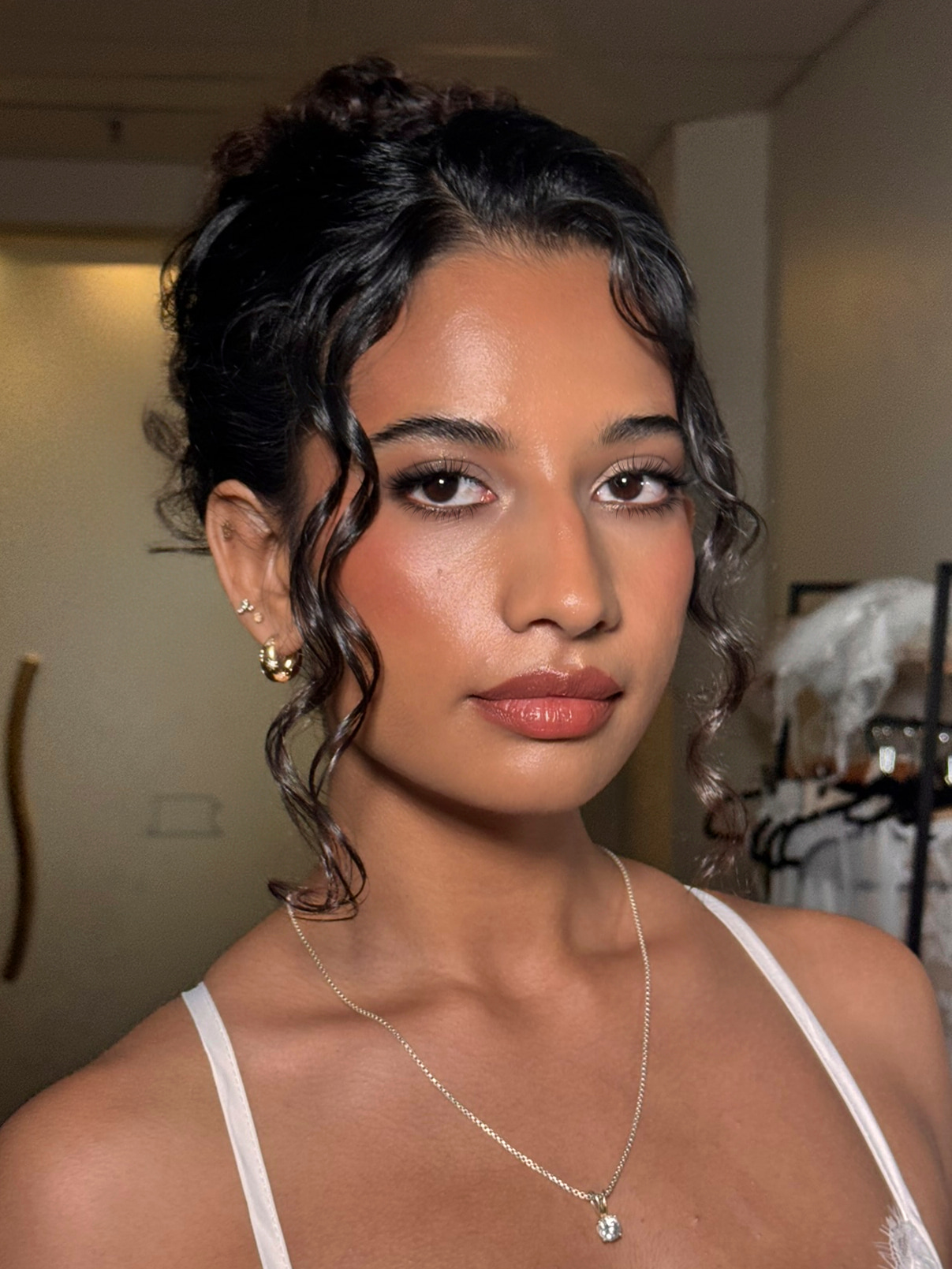 Bridal makeup trial
