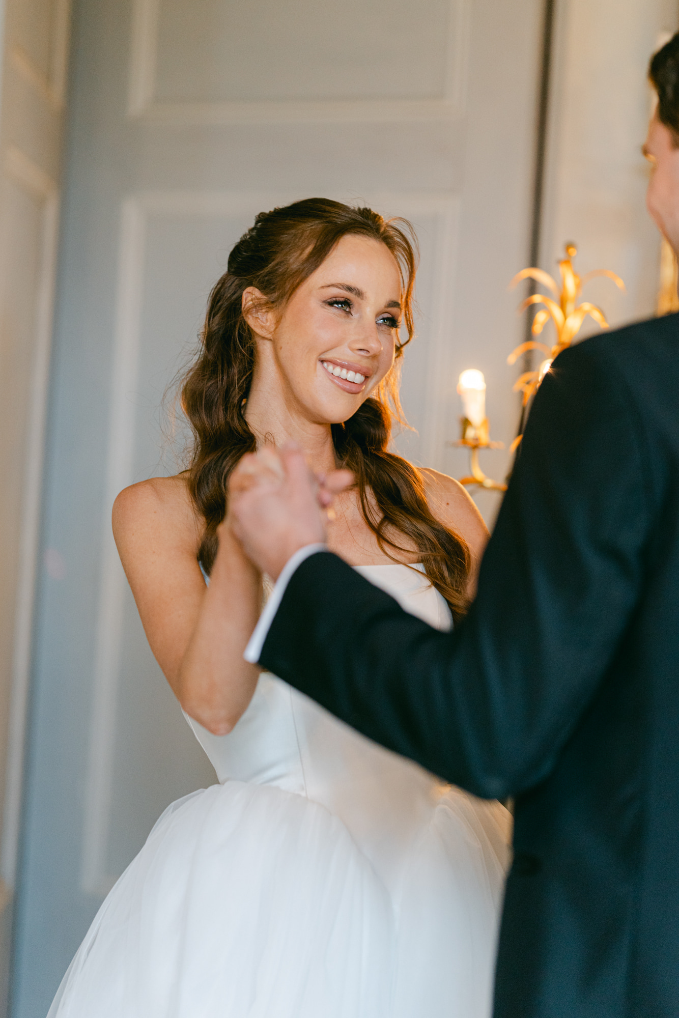 Bride and groom first dance moment — Marikate Makeup Melbourne